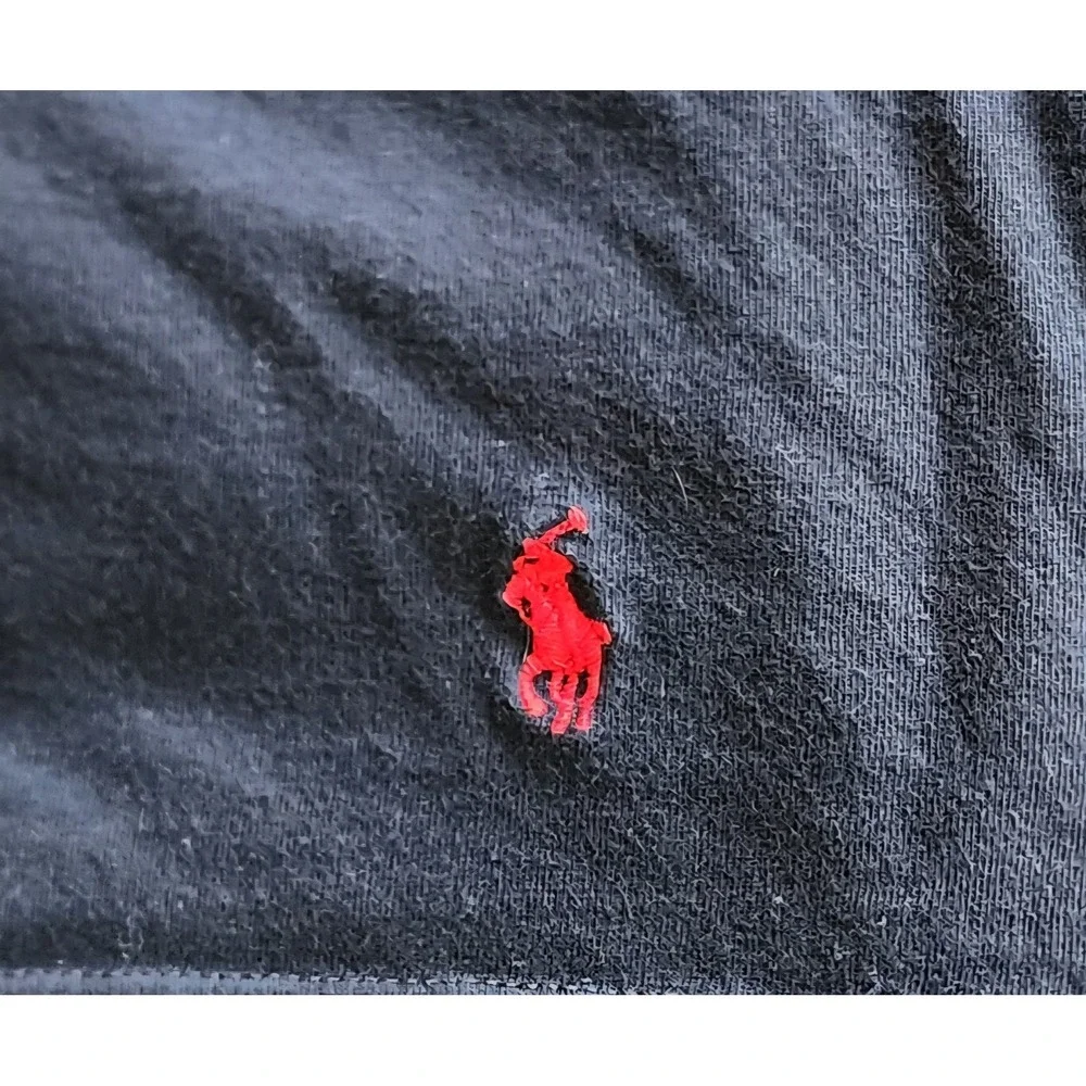 Polo Ralph Lauren Men's Black T-shirt Rare Find Size 2XL